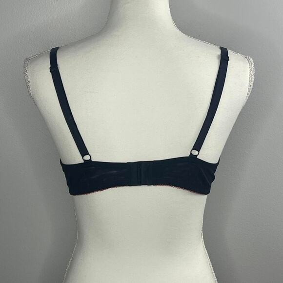 Adore Me Floral Embroidered Bra Size 36C Coquette - Picture 4 of 5